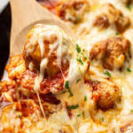 MEATBALLS & PEPPERS PARMIGIANA